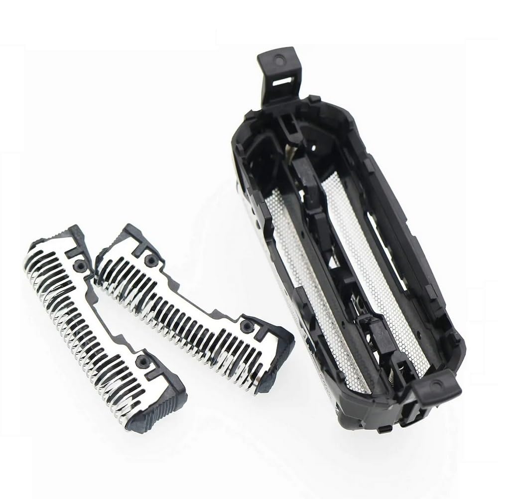 Lamina di ricambio for lame di ricambio for rasoio elettrico da uomo, compatibile con Panasonic | For WES9087 ES8111 ES8113 S9087 ES-LT67 ES-LT71 ES-SL41 ES-ST23 ES-GA21; Par di ricambio for testina di rasatura
