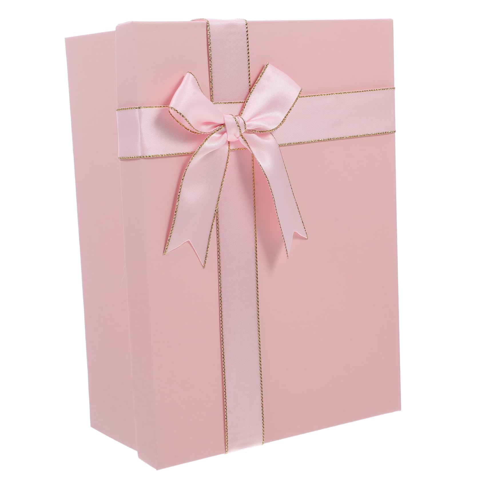 BRIGHTFUFU Multipurpose Large Boxes Paper Festival Box Ribbon Bow Rectangular Shape for Wrapping Party Dec