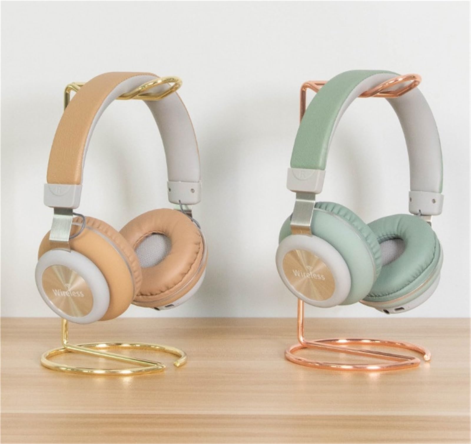 Soporte para Auriculares Soporte De Metal For Auriculares For Simple For Creativo Multifunción para oficinas y Sala de Juegos(Pink)