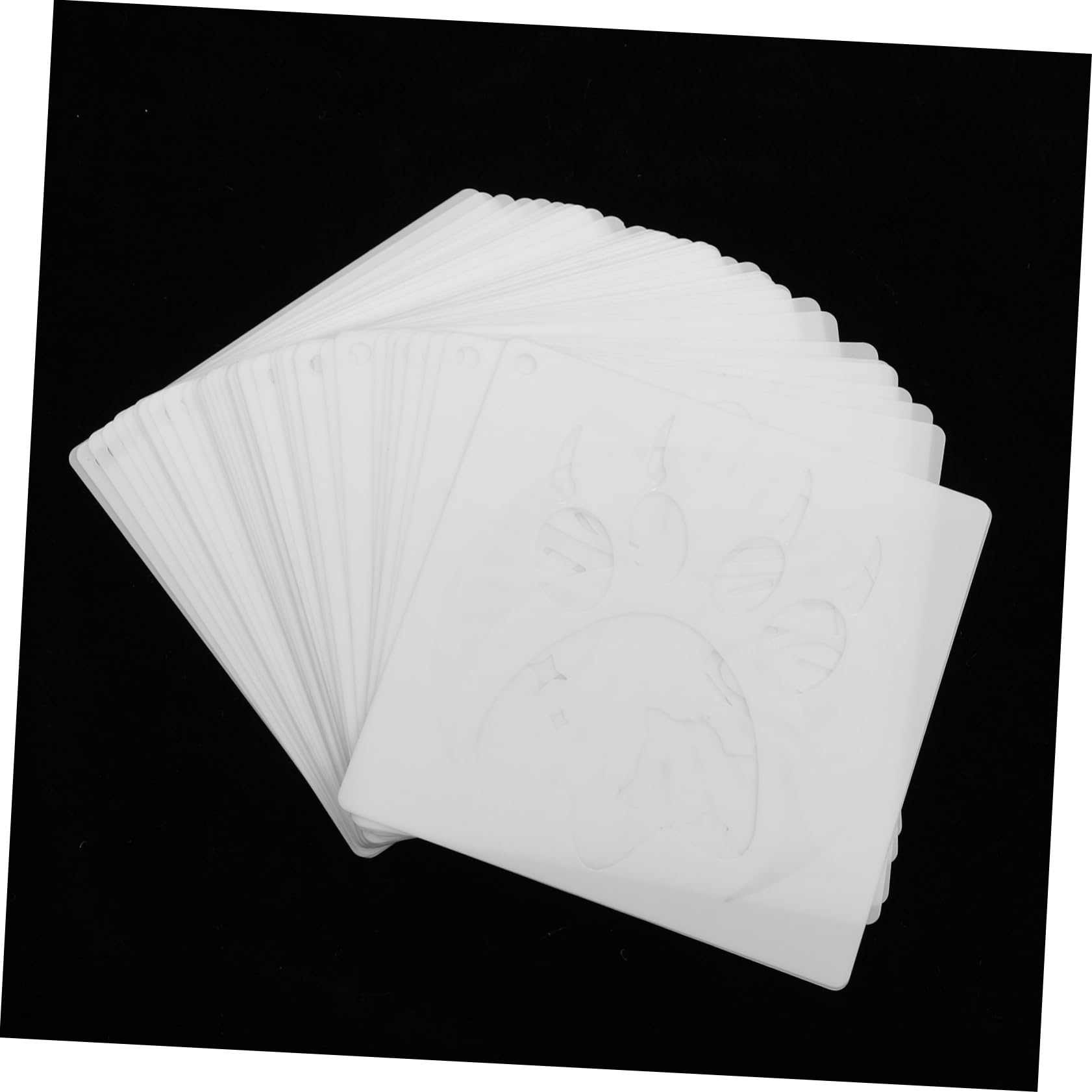SHINEOFI 126pezzi Stencil Per Pittura Lettere Numeri e Modelli Per Creazioni Fai Te Per Decorazioni Di Diari e Scrapbooking