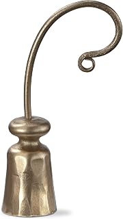 TAG Taza Antique Gold Candle Snuffer & Tealight Holders - Elegant Iron Candle Accessories for Summer Decor Antique Gold