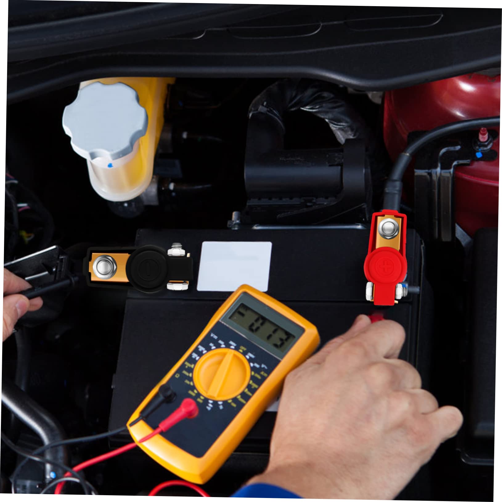 PRETYZOOM 3 Sätze Batteriespannfutter Set Autobatterieklemme Batterie Für Batteriepolklemme Auto Elektrische Anschlüsse Messing