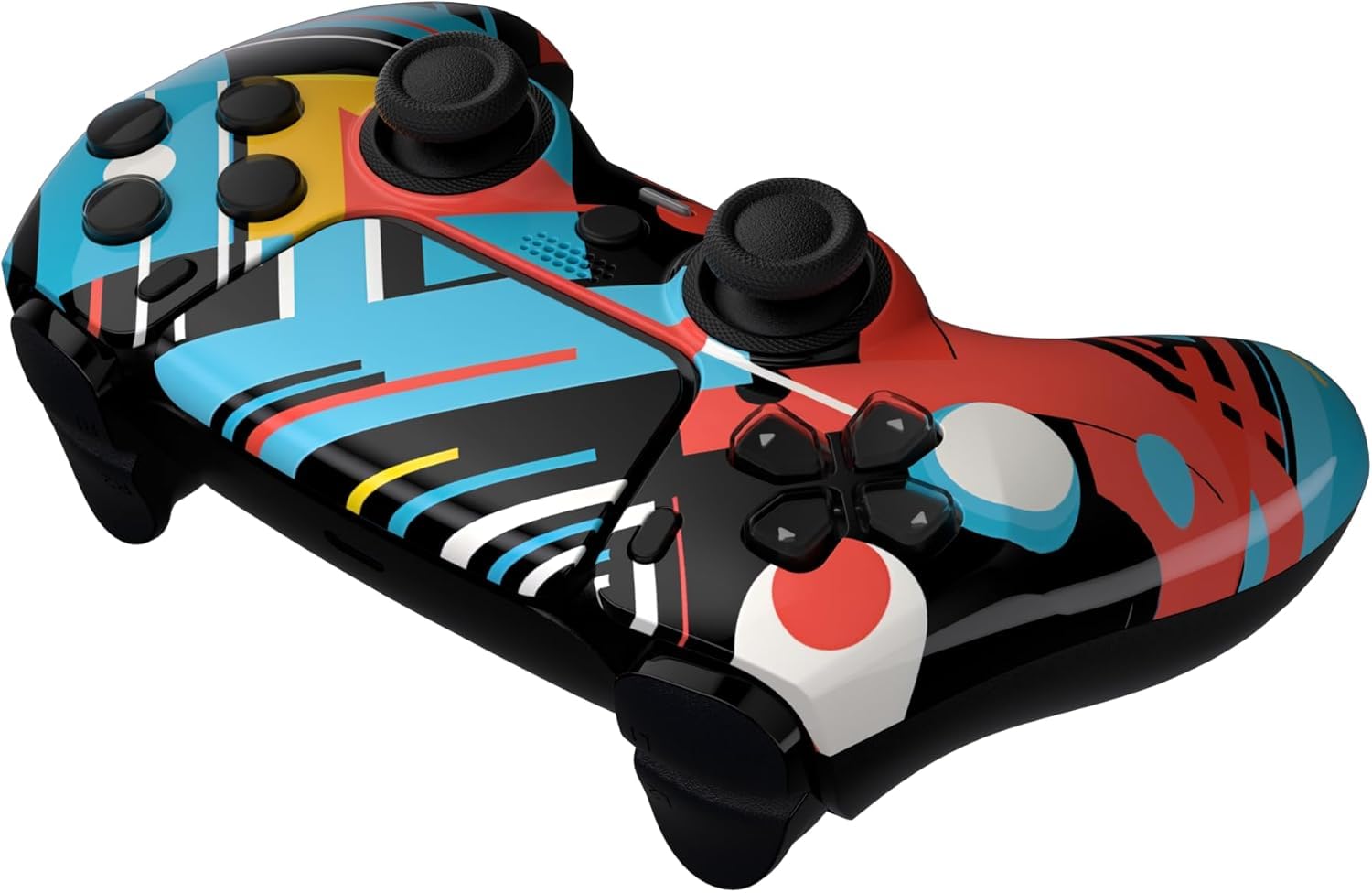 Custom Controllerzz Modded Wireless Custom Controller for PS5 - Compatible With All Shooting Games - Rapid Fire, Dropshot, Akimbo & More (Weeds)