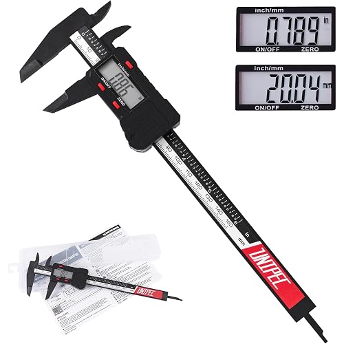 6 inch Digital Caliper Micrometer | ABS Body, LCD Screen, Auto-Off Feature, Inch and Millimeter Conversion, Accurate Measurements