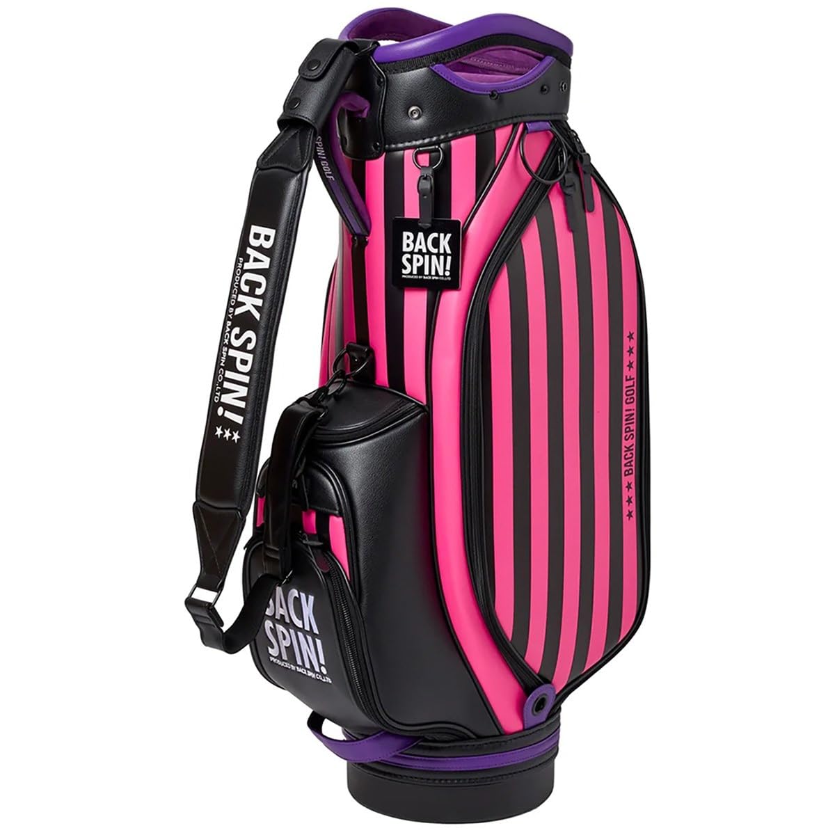 Amazon.co.jp: 【正規品】BACK SPIN! STAR PU Tour Golf Bag バック