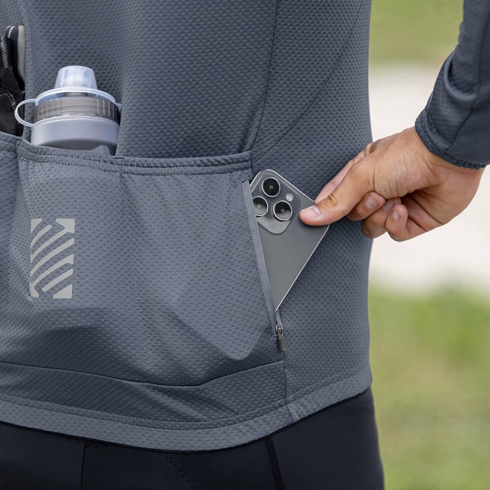 Chaqueta De Ciclismo Ligera Y De Alta Visibilidad Para Exteriores Reflectante Impermeable Y Cortavientos Ideal Para Verano Running MTB Y Competición Modelo Unisex Para Hombre Y Mujer