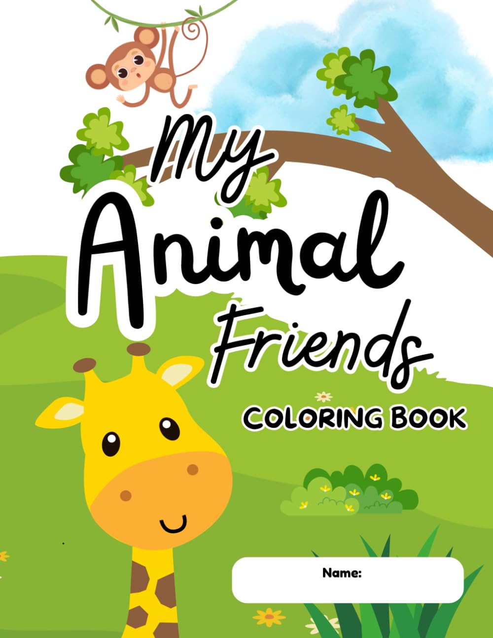 My Animal Friends Coloring Book