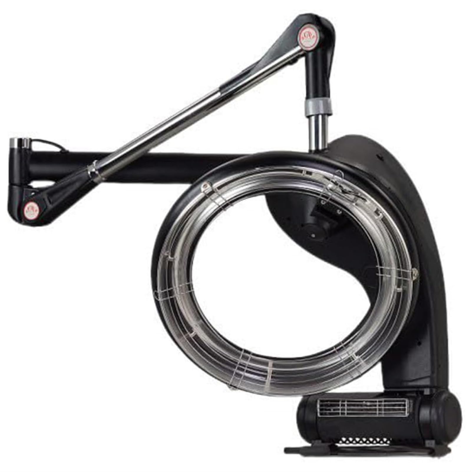 Wall Mounted Orbiting Hair Dryer Heat Hair Color Perm Processor Dryer Accelerator with Adjustable Timer and Temperature