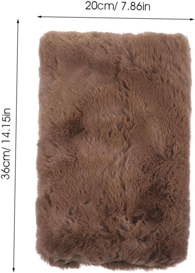 2pcs Women Faux Fur Hand Muffs Soft Warm Winter Outdoor Use