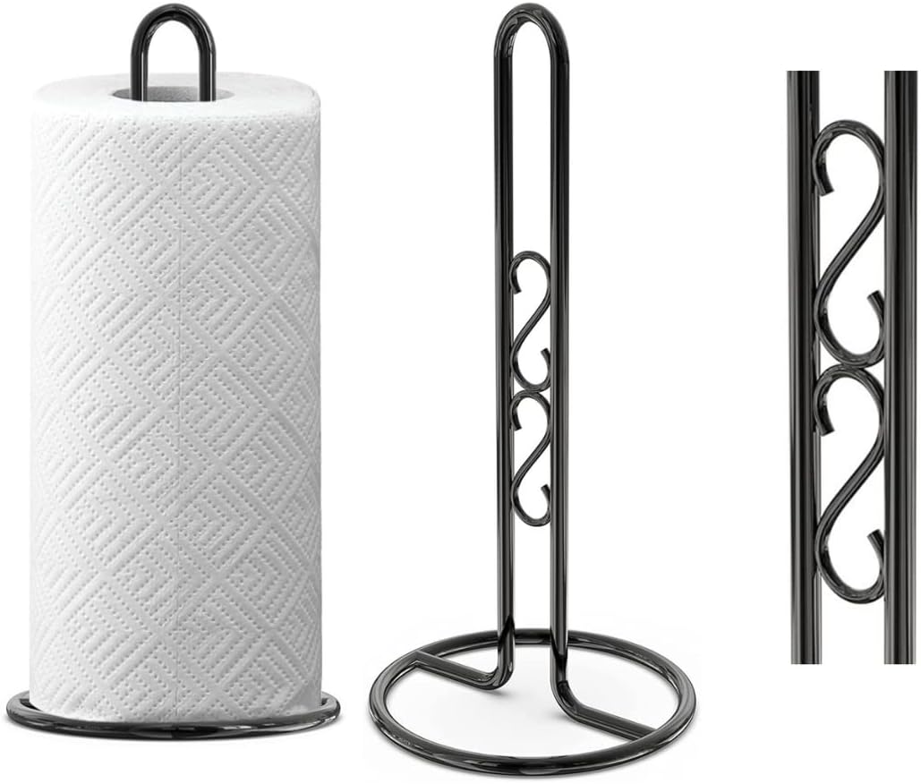 Odrago Paper Towel Holder Countertop Classic Brown Paper