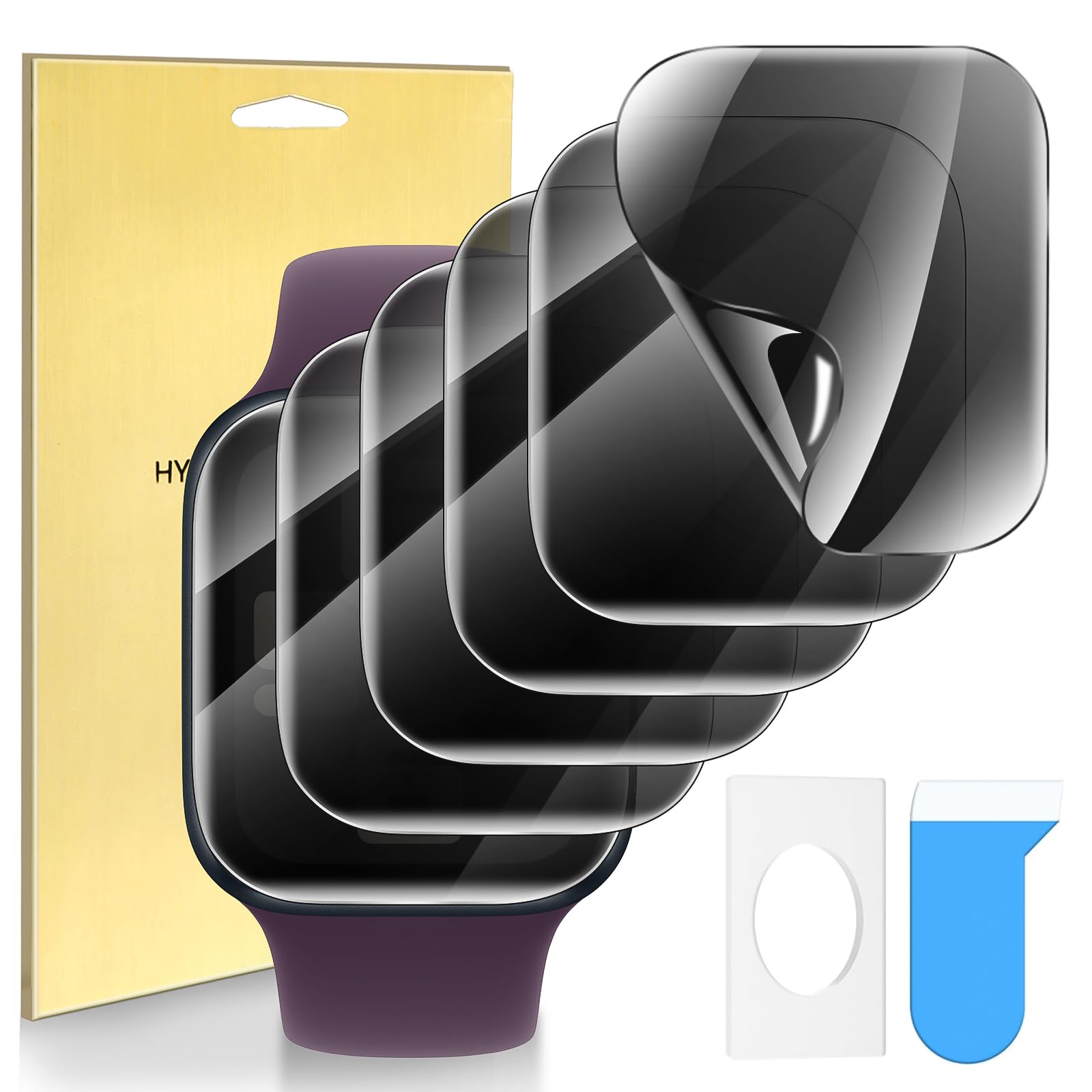 Suoman for Apple Watch Series 6/5/4/SE 44mm Privacy Screen Protector
