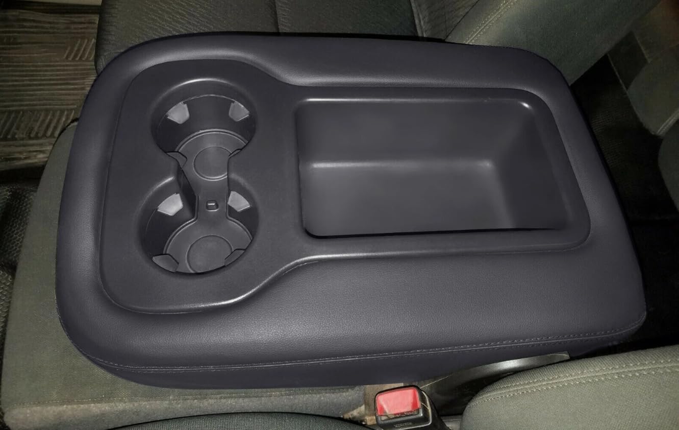 Console Armrest Jump Seat Cover Fit 2007-2014, Replacement for Silverado Tahoe Sierra OEM