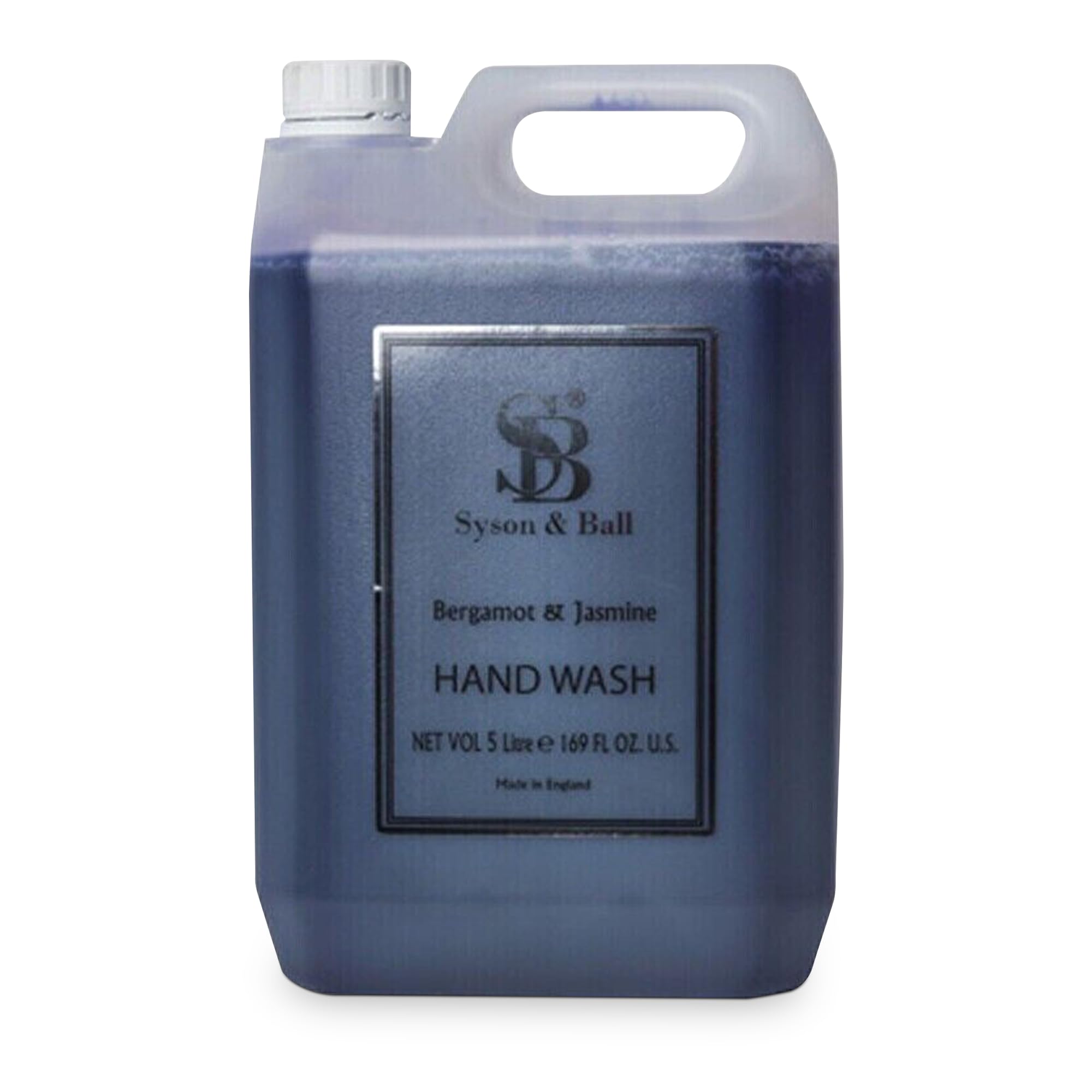 We Can Source It Ltd - Hand Wash Bergamot & Jasmine By Syson & Ball - 5 Litre Bottle