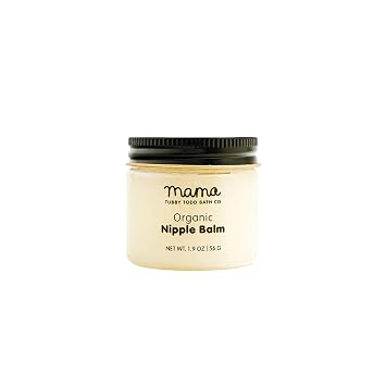 Tubby Todd Nipple Balm, Lanolin-Free Organic Balm for Breastfeeding