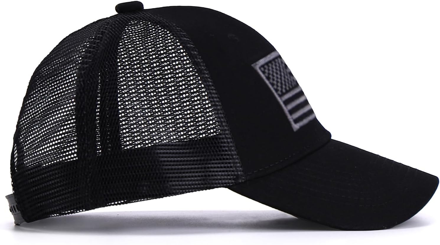 American Flag Hat, Adjustable Fit USA Baseball Cap for Men Women, Outdoor Ball Caps Mesh Snap Embroidered Cap
