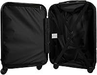 Vista 6 de Bioworld 20" Harry Potter ABS equipaje de mano con película de PC, cresta negra OSFA, Negro