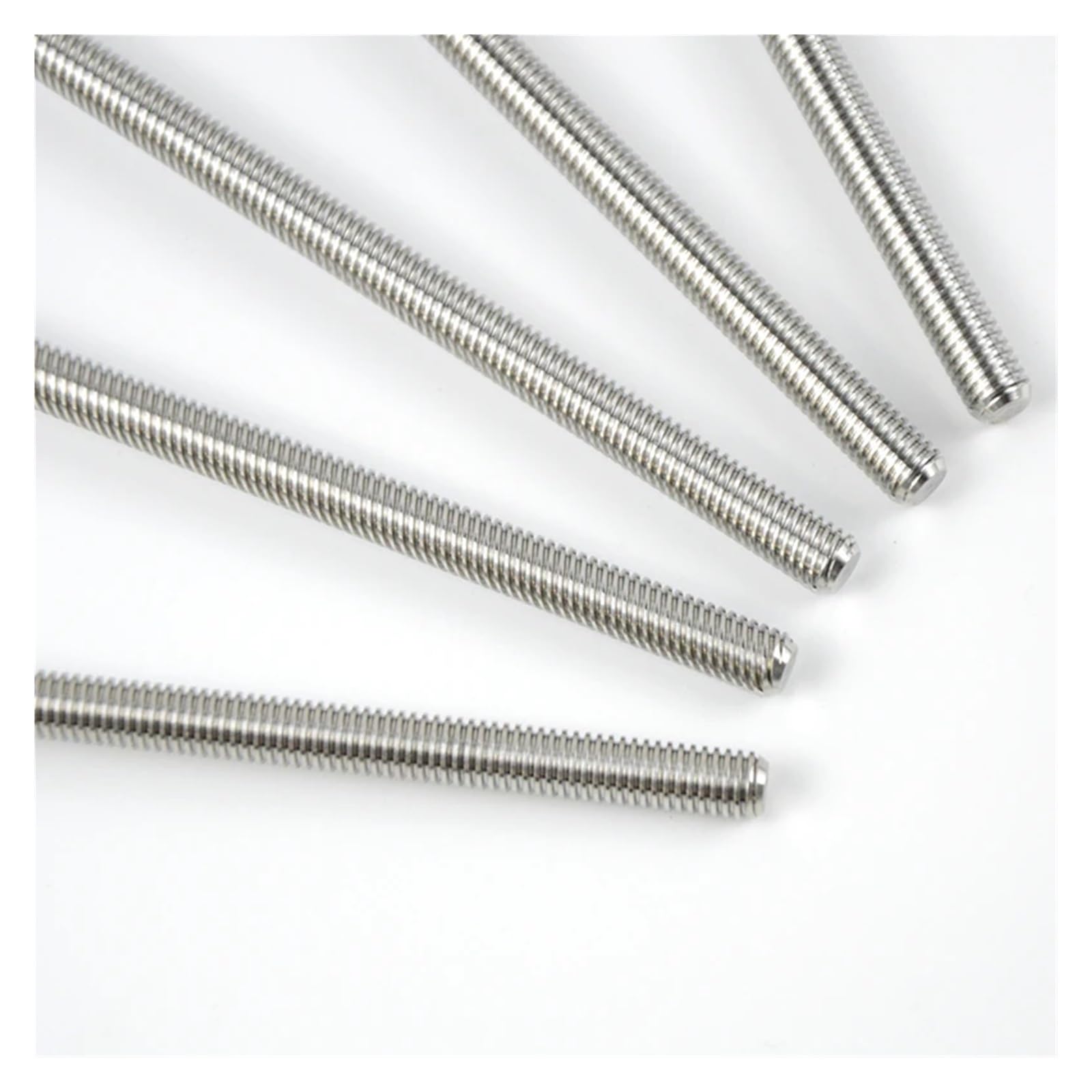 T6 śruba pociągowa ze stali nierdzewnej 304, średnica 6 mm, skok 1 mm, długość 350 mm, z miedzianą nakrętką (Picth 1 mm lead 1 mm)
