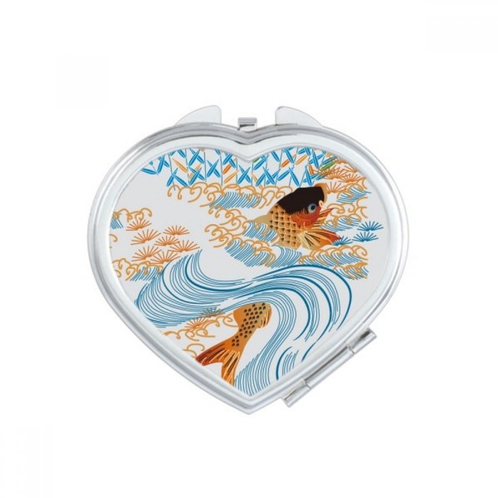 Miroir compact culture japonaise pour corriger votre maquillage partout