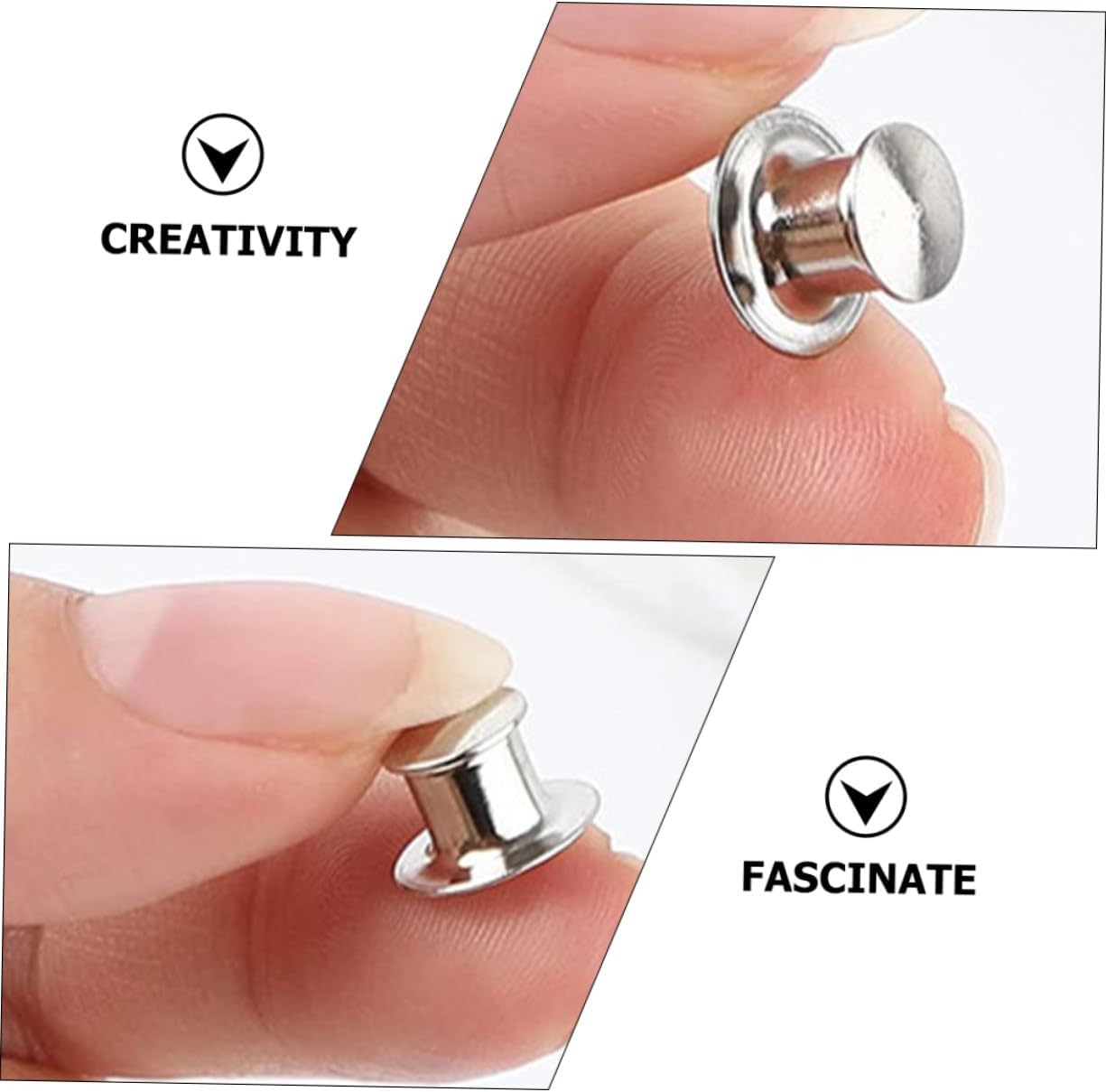 1 Box Metal Pin Backs Replacement Flat Round Locking Clasp Brooch Parts for DIY Crafts Jewelry Making Safe Secure Multi-use Pin Keepers