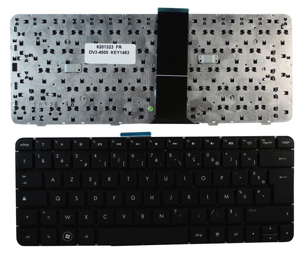 Teclado de repuesto para HP Pavilion DV3-4170EE francés de portátil 2