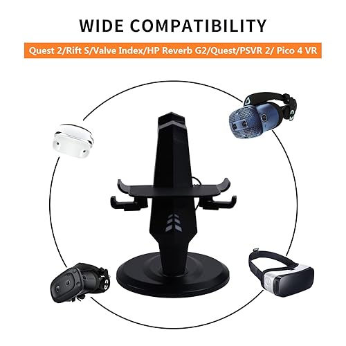 Miniatura 7 de TechKen VR Face Pad for Oculus Quest 2 and Charging Station for Quest 2