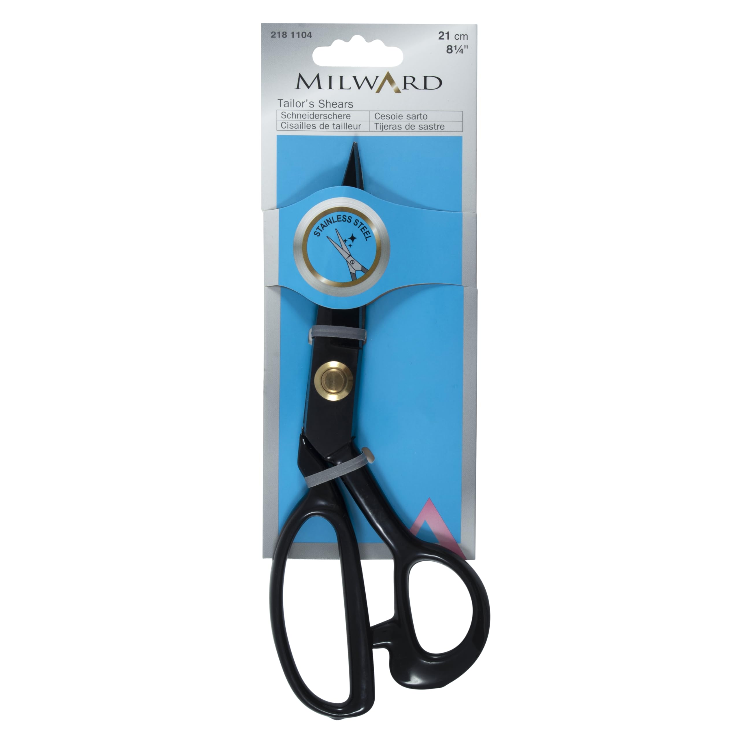 Milward Tailors Shears Scissors - 21cm - Stainless Steel (218 1104) NEW