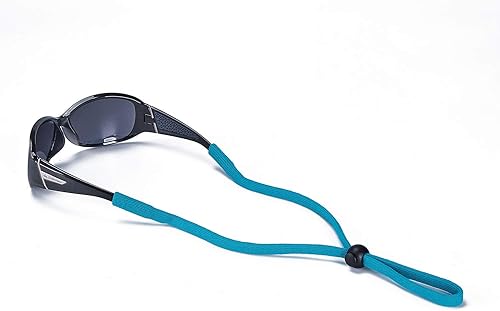 Miniatura 9 de Correa ajustable para lentes de sol, correas deportivas para gafas, retenedor de cordón para lentes de sol para hombres, paquete de 6, negro, azul