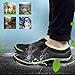 TENGTA Unisex Waterproof Garden Shoes Womens Rain Boots Mens Car Wash Footwear Black 11