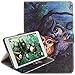 Produktbild Billionn Schutzhülle Etui für iPad Mini 1 / iPad Mini 2 / iPad Mini 3 [mit Kopfhörer], PU Leder Case mit Standfunktion für Apple iPad Mini 1 / iPad Mini 2 / iPad Mini 3 (Malerei Eule)