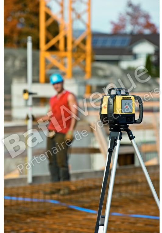 Leica Geosystems Rugby 610, Rotary Laser, Self Levelling, Horizontal, Yellow/Black 6008613