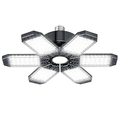 LED Garage Light - 200W 20000LM Garage Lights Ceiling LED 6500K Shop Lights Screw in E26 E27 Bulb