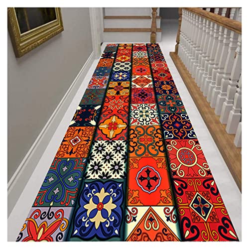 Moderna alfombra para el salón de pasillo multicolor con diseño ajustable 2