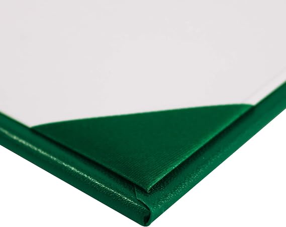 GraduationMall Diploma Cover Certificate Holder Graduation Covers for A4 Paper Classic Smooth Forest Green