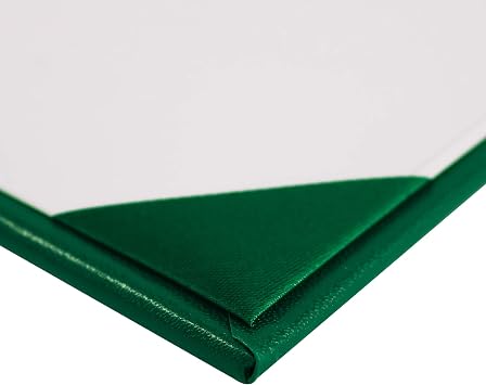 GraduationMall Diploma Cover Certificate Holder Graduation Covers for A4 Paper Classic Smooth Forest Green