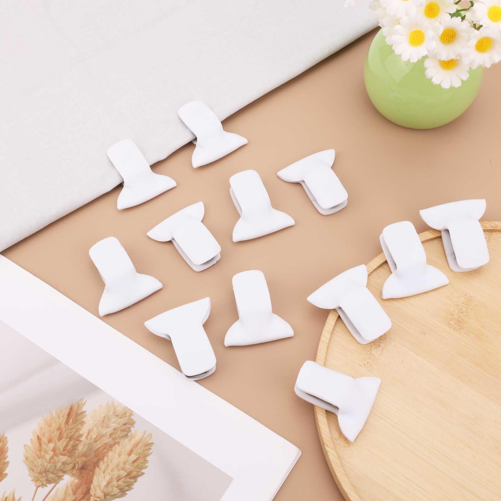 XIHIRCD 12pcs Duvet Clips for Comforter Inside High Elastic Button Padded Comforter Clips Duvet Clips To Hold Comforter Prevent The Quilt From Shifting Duvet Clips Bedding Accessories - Image 3