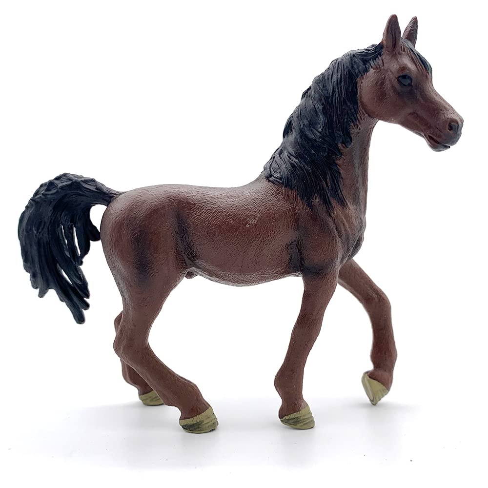 Buy SIENON Big Horse Mare and Stallion Toy Figures with Rider, Saddle