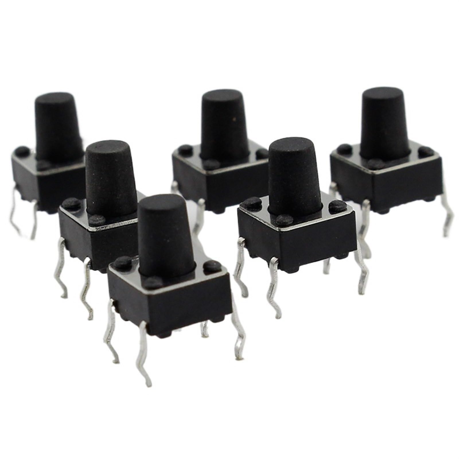 Boton tactil micro interruptor 6x6x8mm G93 de 4 pin para reparar mandos y paneles 50 uds 6