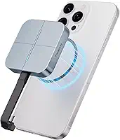 fanxiang SSD externo magnético de 500 GB, unidade de estado sólido externo, até 1050 MB/s USB 3.2 geração 2, disco rígido externo SSD portátil tipo C para smartphone/notebooks/profissionais/jogos