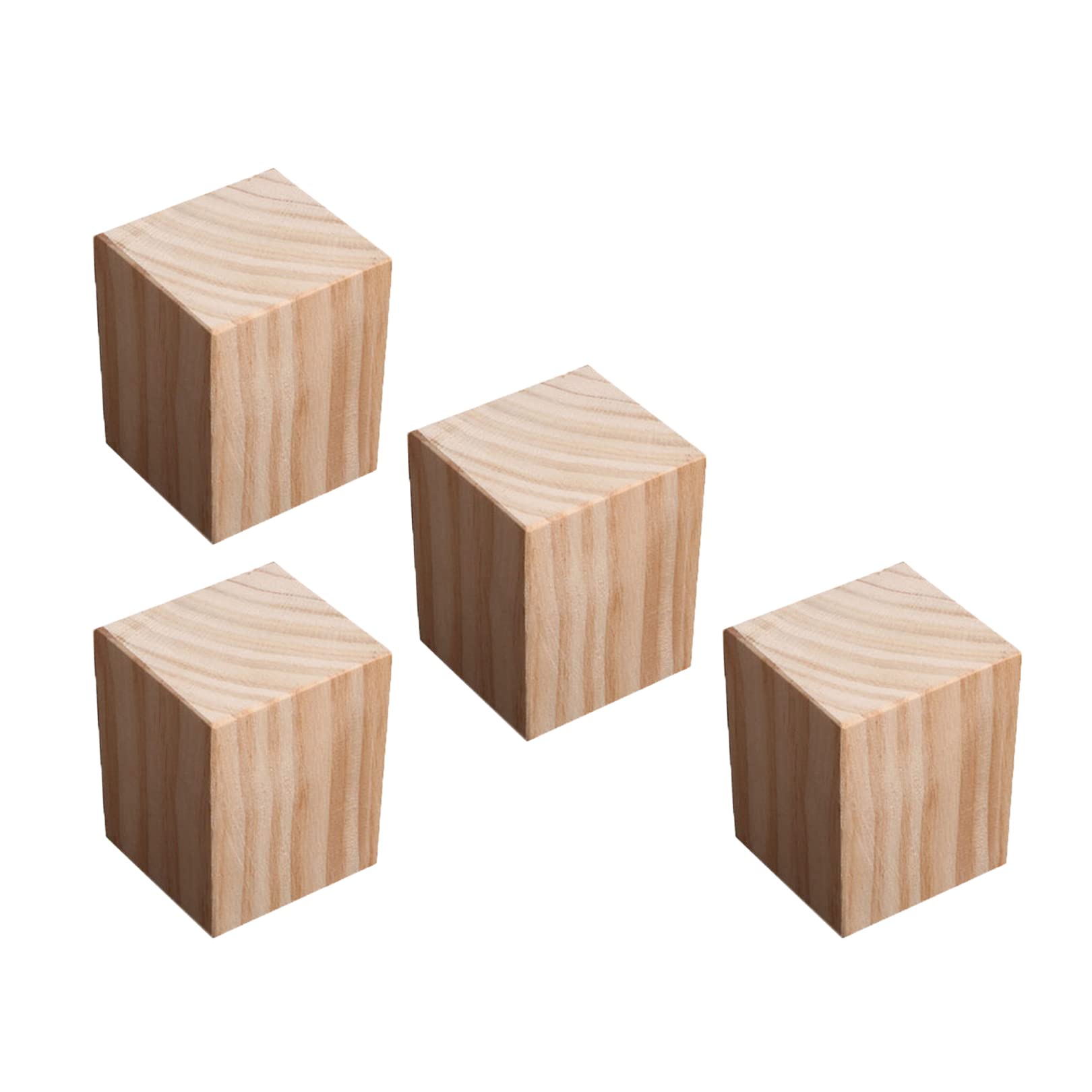 10x10 cm Furniture Increased Device Furniture Feet Bed Furniture Risers Furniture Legs Wooden Bed Lifts Heavy Duty Wood Risers for Sofa Table and Chair 4 Pieces (10cm)