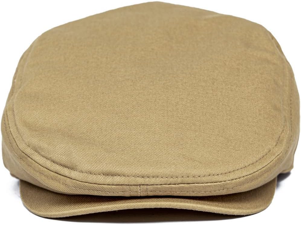 Men Ivy Cap Cotton Twill Newsboy Flat Hat - Image 3