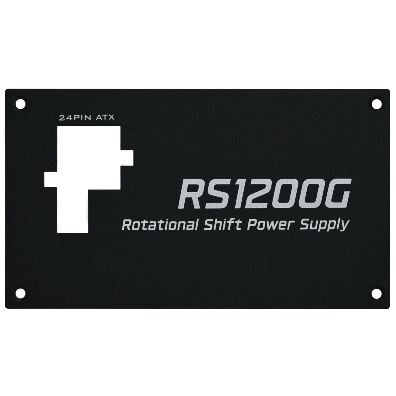 Lian Li RS Series Netzteil – 1.200 W Schwarz | 80 Plus Gold Effizienz, ATX 3.1, Vollmodular, Drehbarer AC-Anschluss & RS USB-Hub, Modernes Leises Gaming-PC PSU