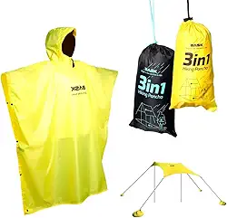 StormFlex™ Capa de Chuva Impermeável – Poncho, Tenda e Tapete Multiuso para Camping e Trilhas - Capa Premium 3 em 1