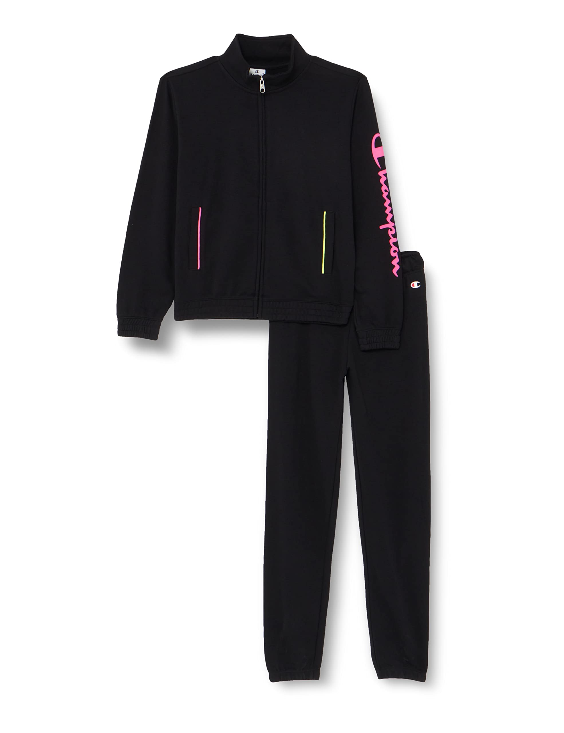Champion Legacy Back To School Sweatsuits-Powerblend Full Zip Tuta Sportiva Bambine e Ragazze