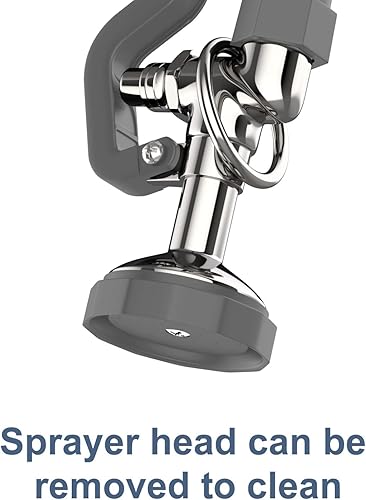 Miniatura 6 de FAUAID Pulverizador de preenjuague para fregadero comercial, boquilla rociadora de 1.42 GPM con mango antideslizante, piezas de grifo comercial para