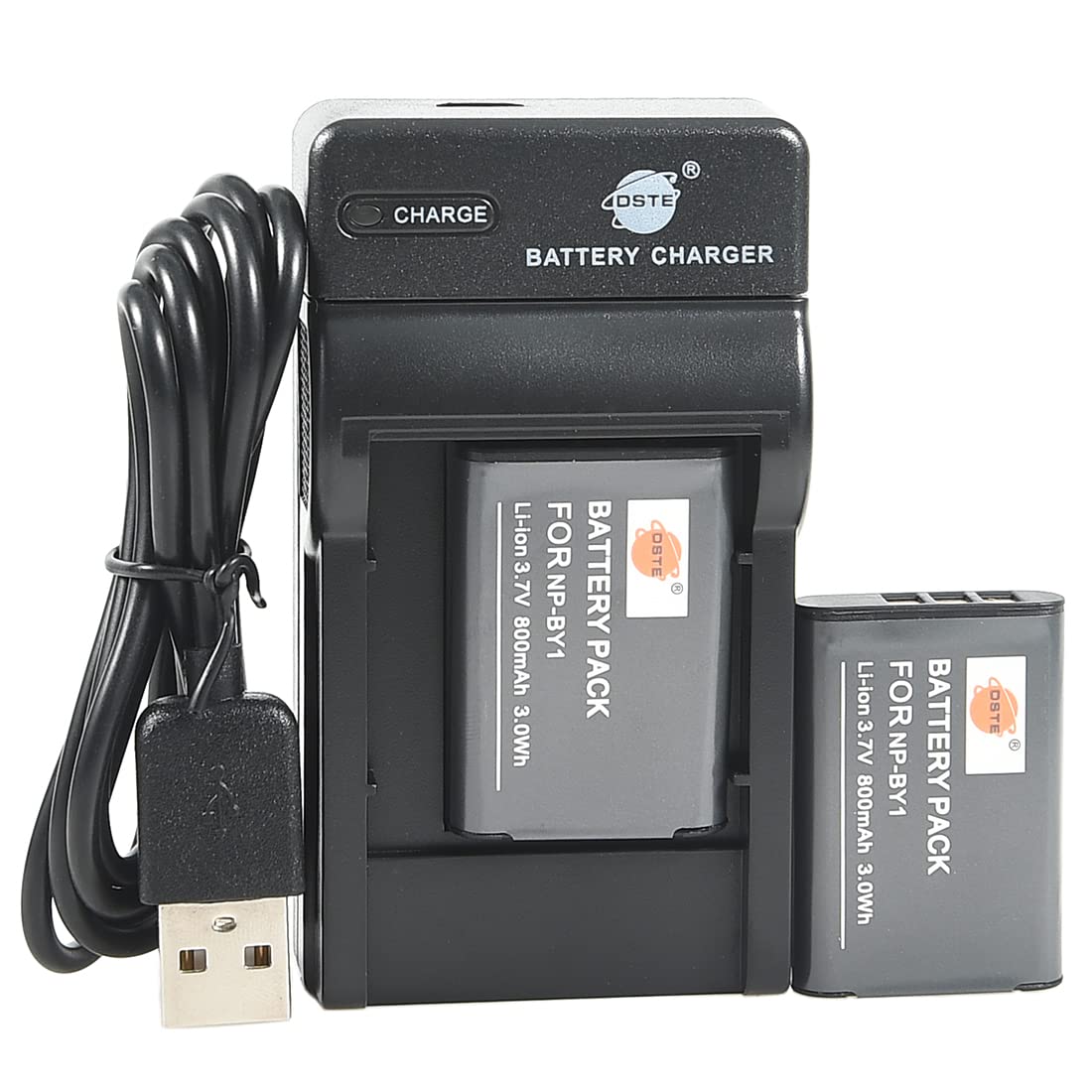 Baterías De Repuesto Para Sony NP-BY1 - 2 Unidades, 800 MAh, Compatibles Con Cámaras De Acción HDR-AZ1