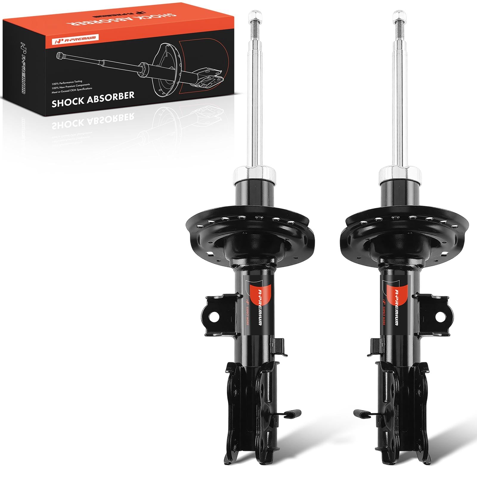 画像の２点 A-Premium Front Shock Absorber Compatible with Hyundai Accent 2012