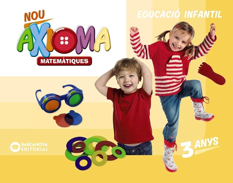 Portada de Matemàtiques Infantil 3 Anys Nou Axioma Carpeta de L Alumne Catalunya