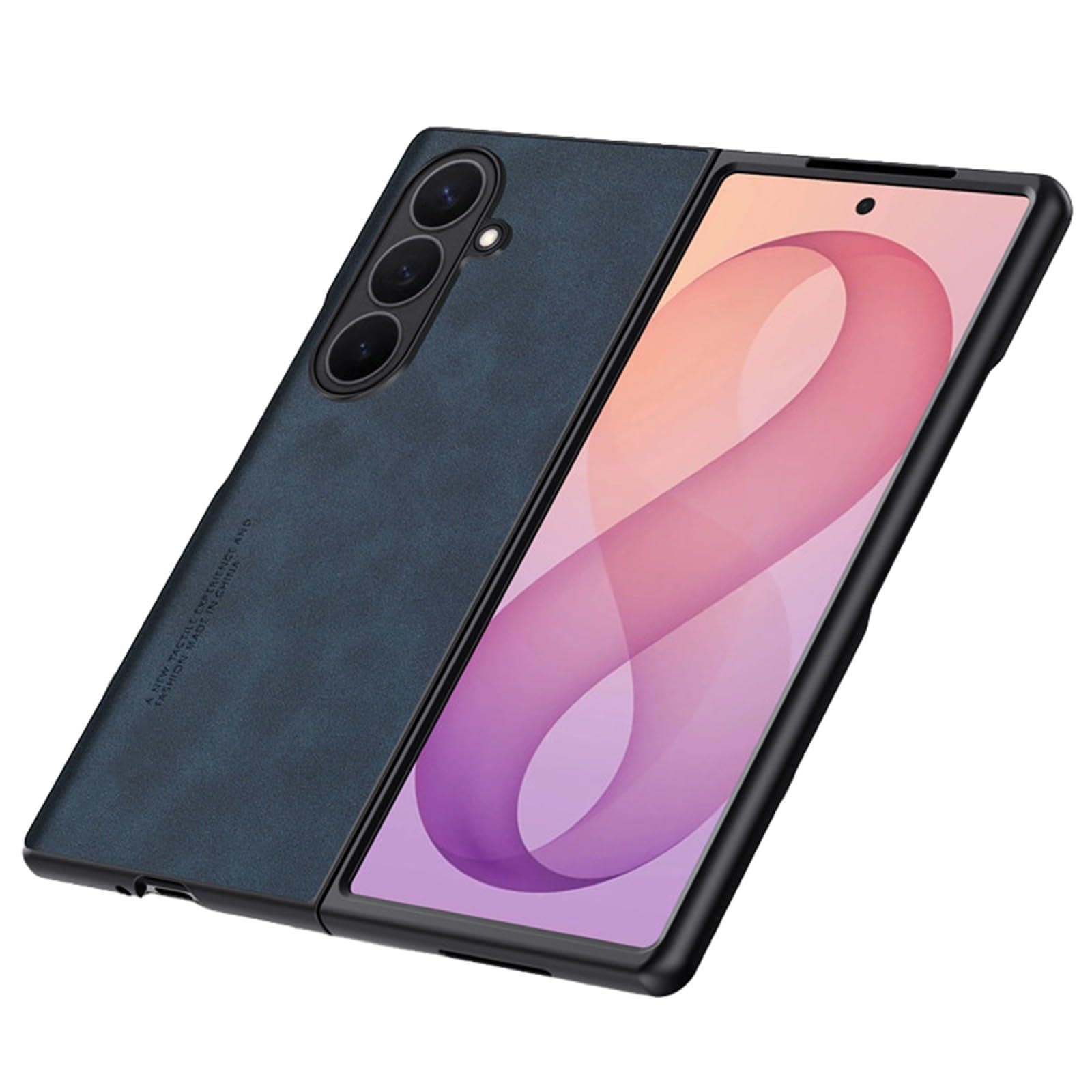 Custodia Slim for Samsung Z Fold 8/Ultra Pelle Rétro
