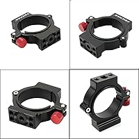 Vista 9 de FEICHAO Adaptador de junta tórica Estabilizador de 3 ejes 1/4 Tornillo de extensión de anillo de expansión Micrófono Montaje de luz de video LED