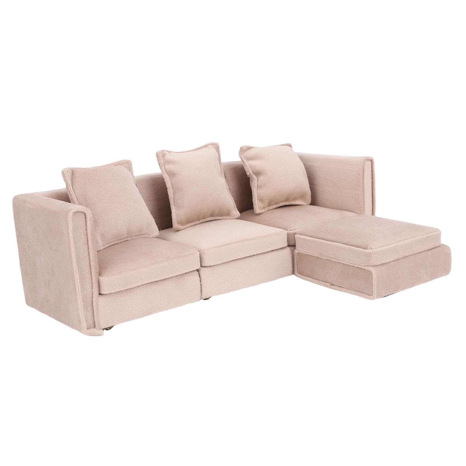 Mingzhe Dollhouse Mini Couch Stylish and Functional 1:12 Scale for Play